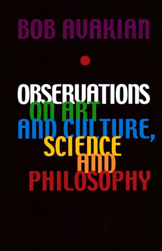 Observations on Art and Culture, Science and Philosophy book cover