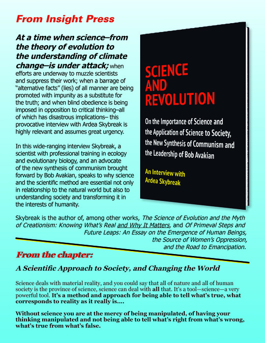 Promotional Materials for Science and Revolution front